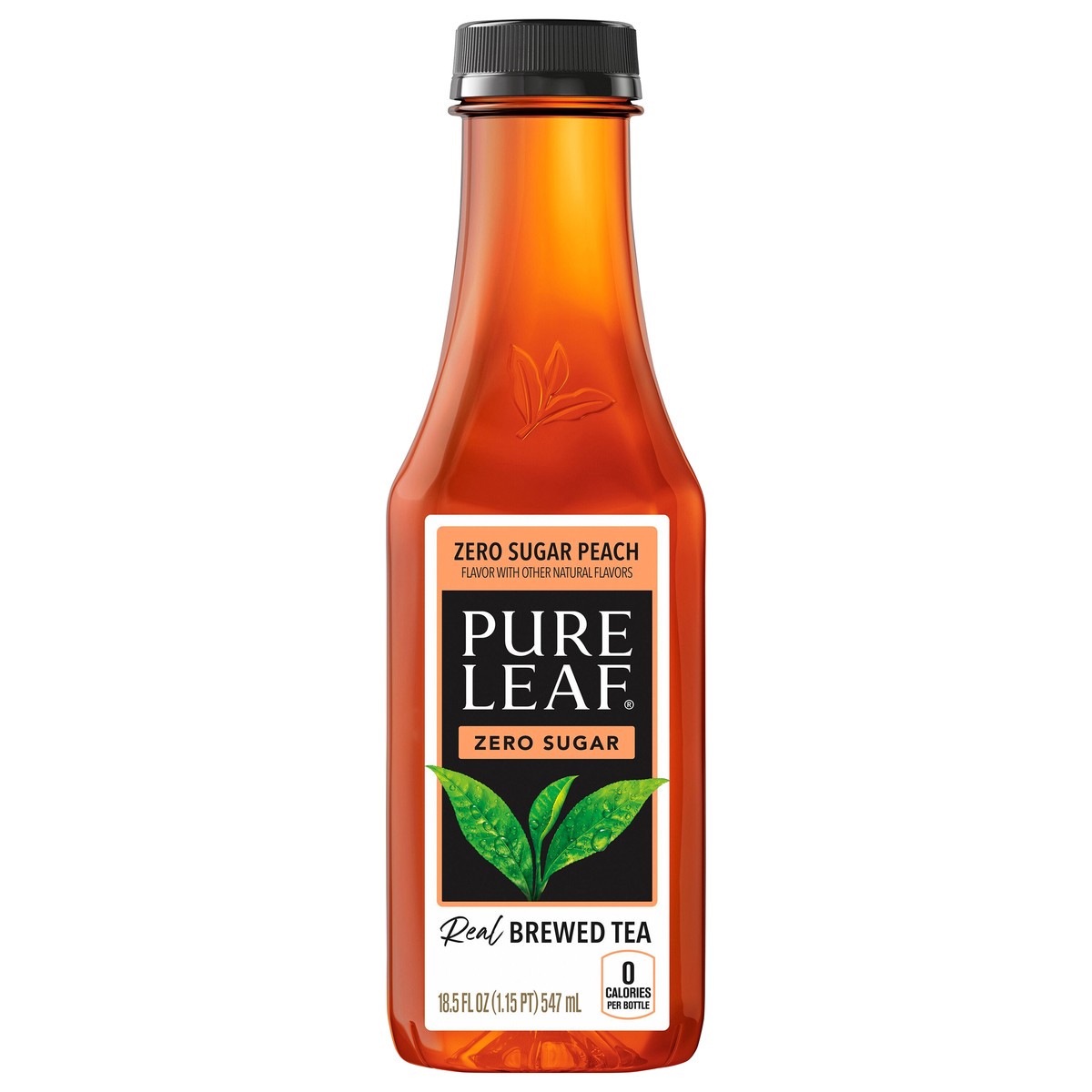 slide 1 of 7, Pure Leaf Real Brewed Tea Diet Peach 18.5 Fl Oz, 18.50 fl oz