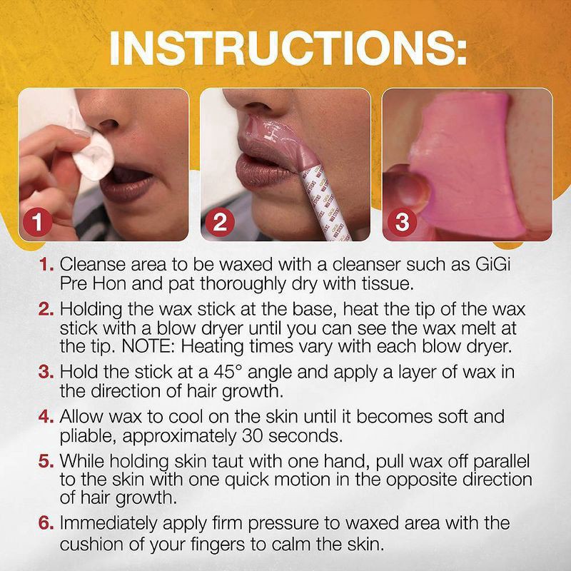 slide 5 of 5, Gigi Wax Sticks, .56 Oz, 0.56 oz