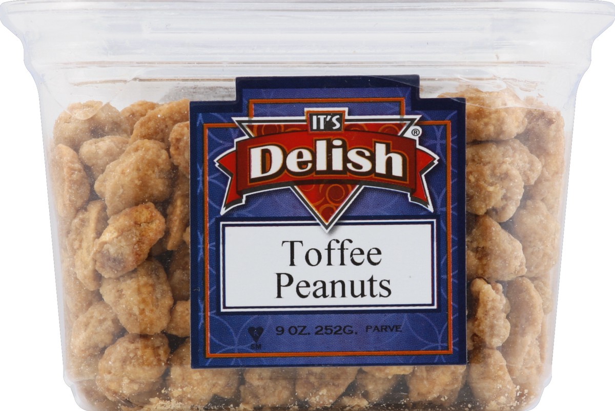 slide 2 of 6, It's Delish Toffee Peanuts - 9 oz, 9 oz