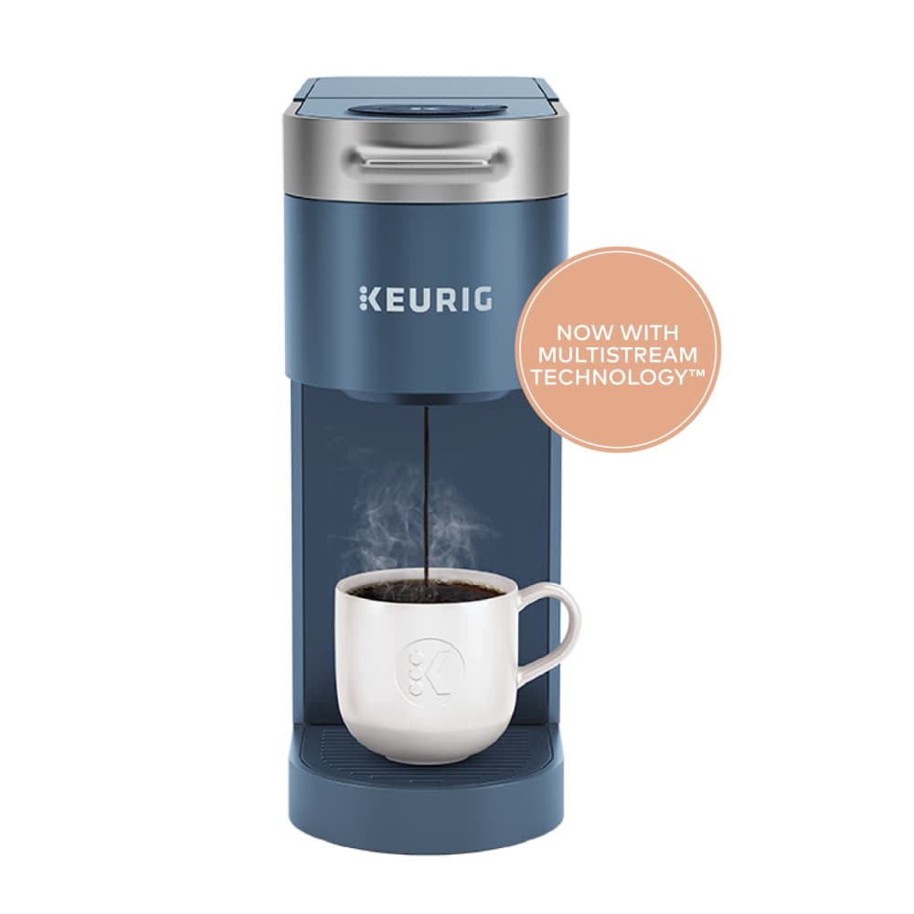 slide 3 of 5, Keurig K-Slim Single Serve K-Cup Pod Coffee Maker - Storm Blue, 1 ct