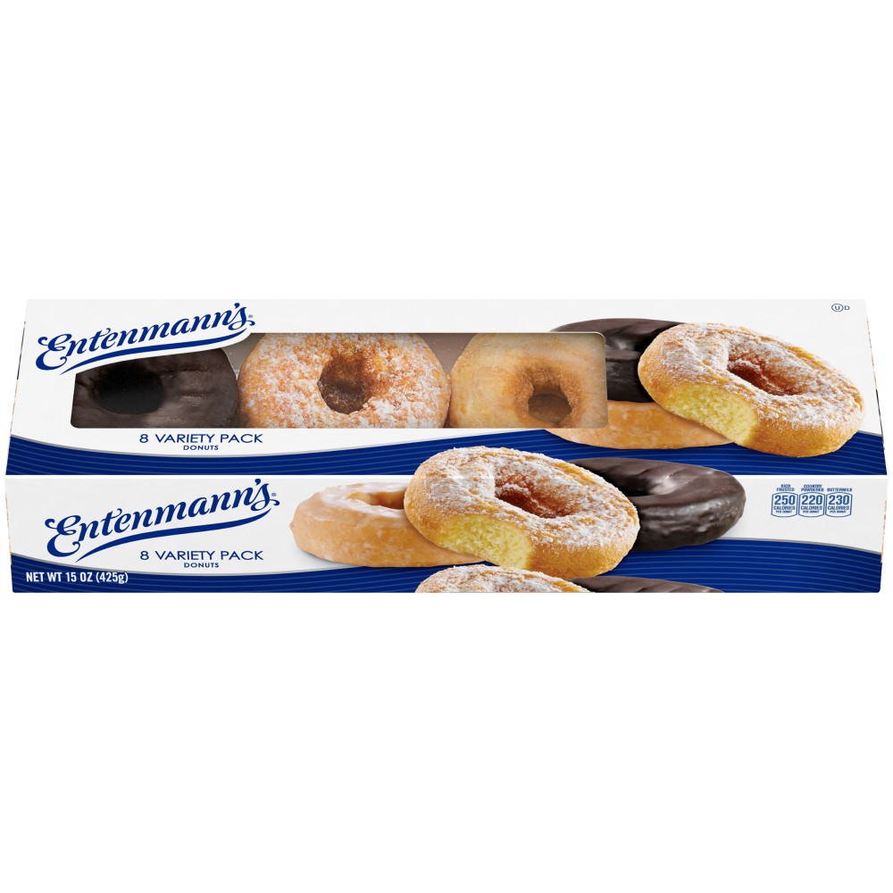 slide 1 of 1, Entenmann's Donut Variety Pack, 8 ct; 15 oz