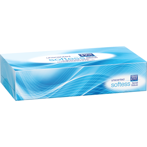 slide 1 of 1, Best Yet Unscented Facial Tissue, 110 ct