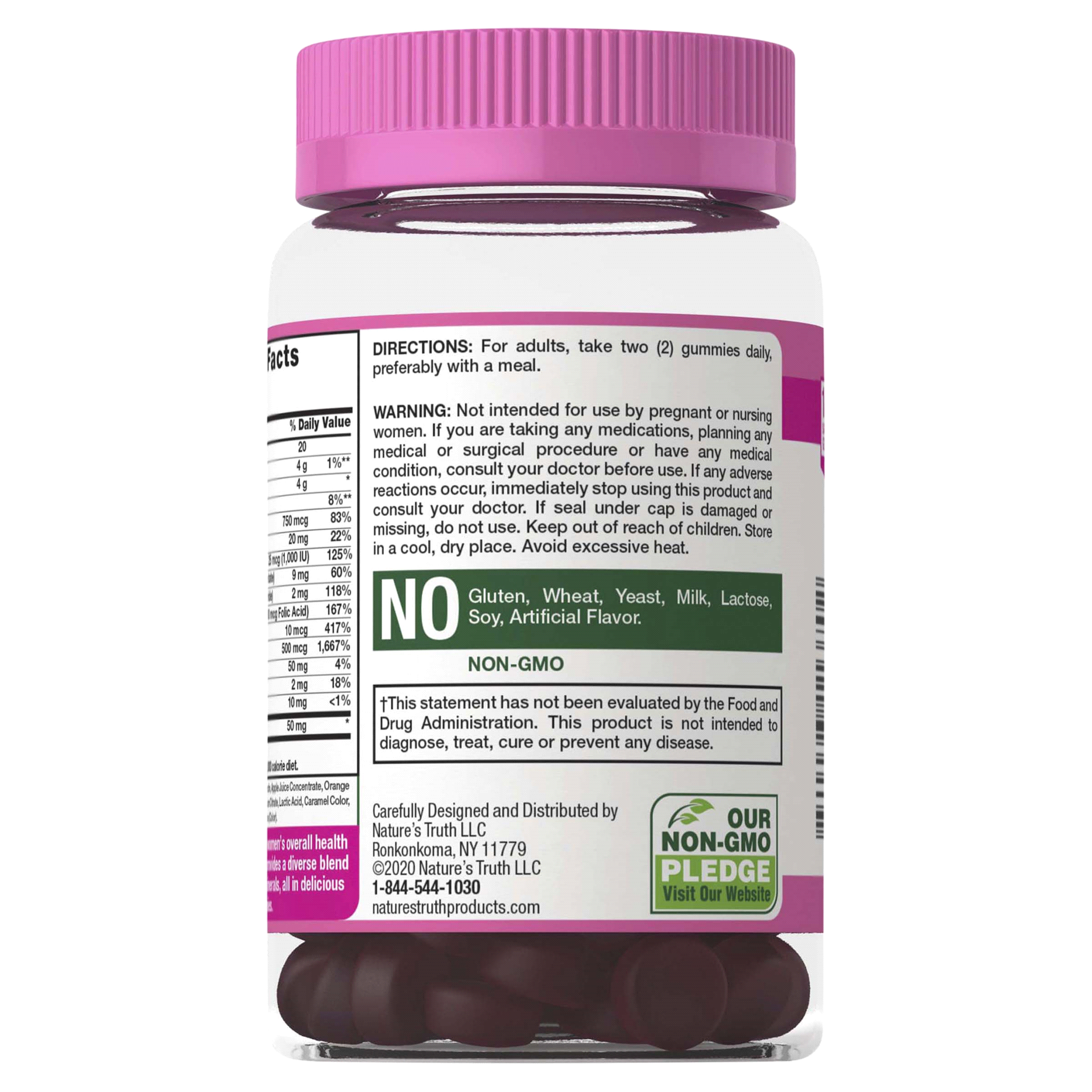 slide 9 of 13, Nature's Truth NT Women's Multi +Collagen 70 Gummies, 70 ct