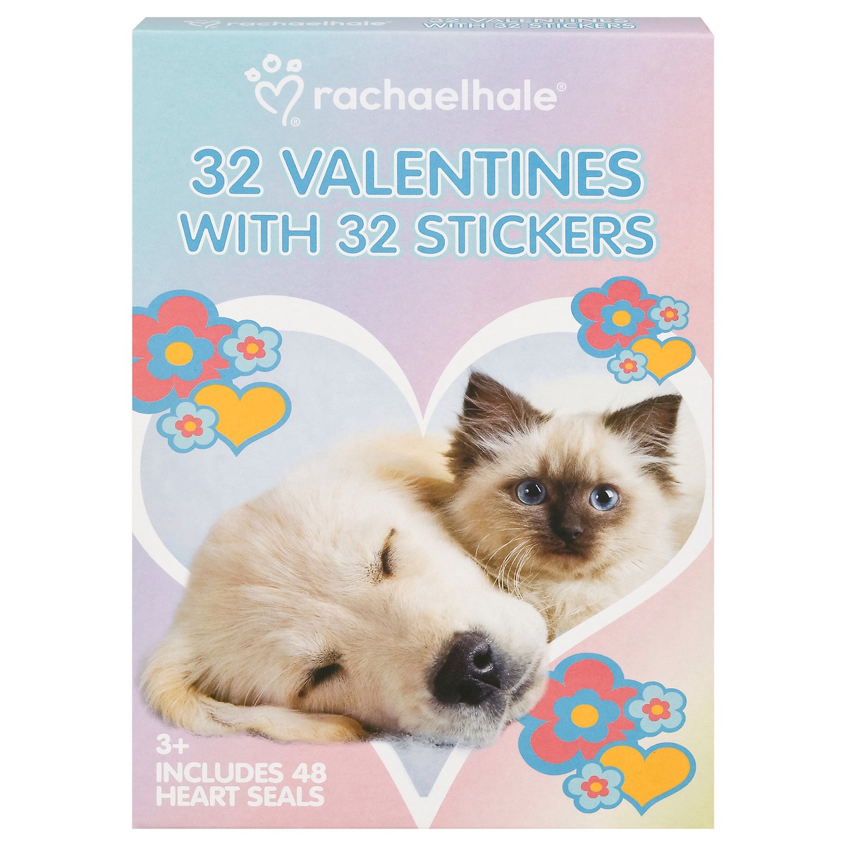 slide 1 of 10, IG Design Group Valentine Cards Sticker Rachael Hale, 1 ct
