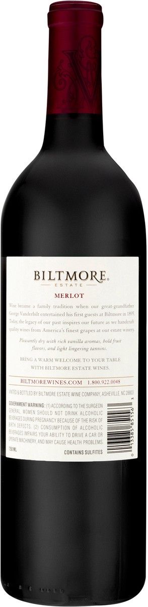 slide 8 of 10, Biltmore American Merlot, 750 ml