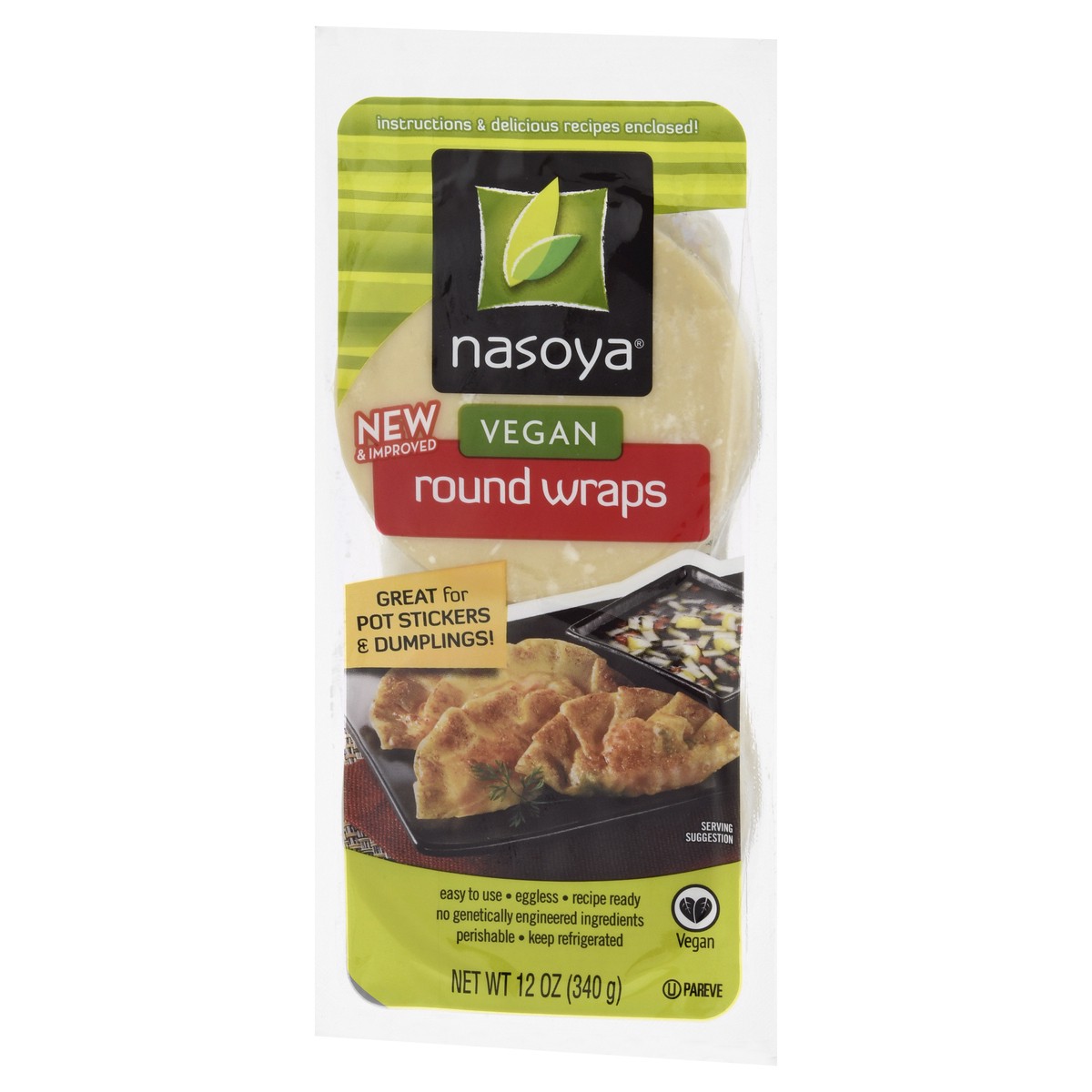 slide 12 of 13, Nasoya Vegan Round, 12 oz