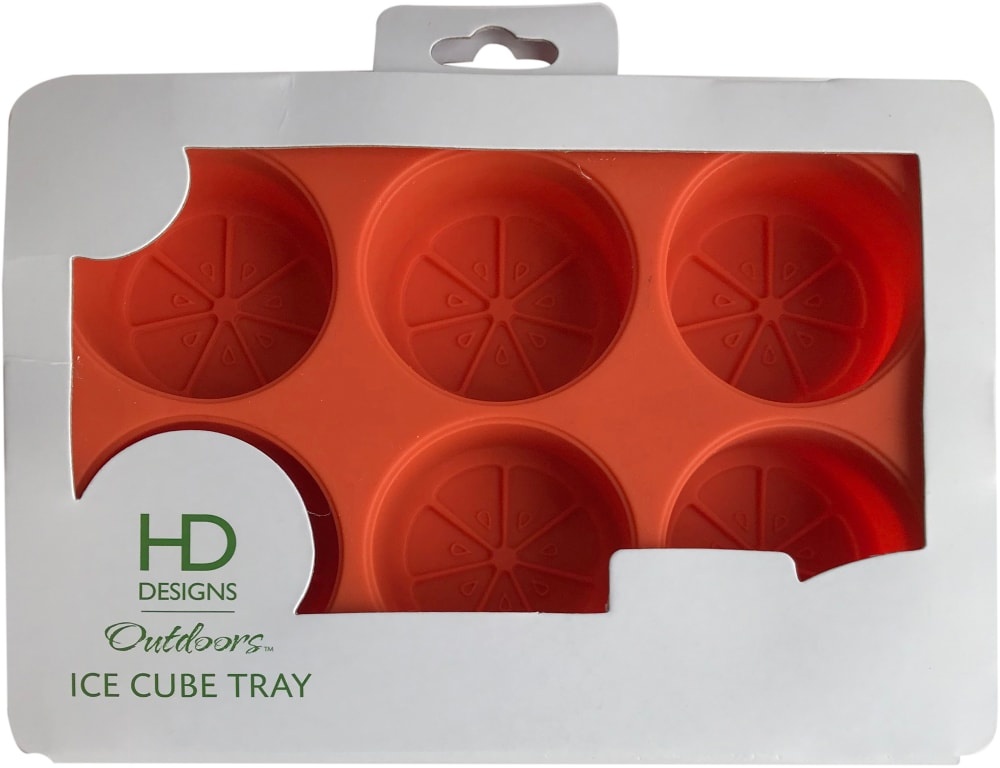 slide 1 of 1, HD Designs Outdoors Watermelon Ice Cube Tray - Orange, 1 ct