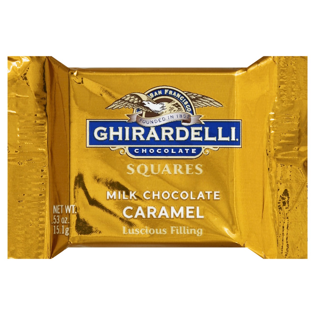 slide 4 of 6, Ghirardelli Milk Chocolate 0.53 oz, 0.53 oz