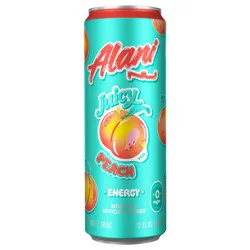 Alani Nu Energy Drink Juicy Peach 12oz