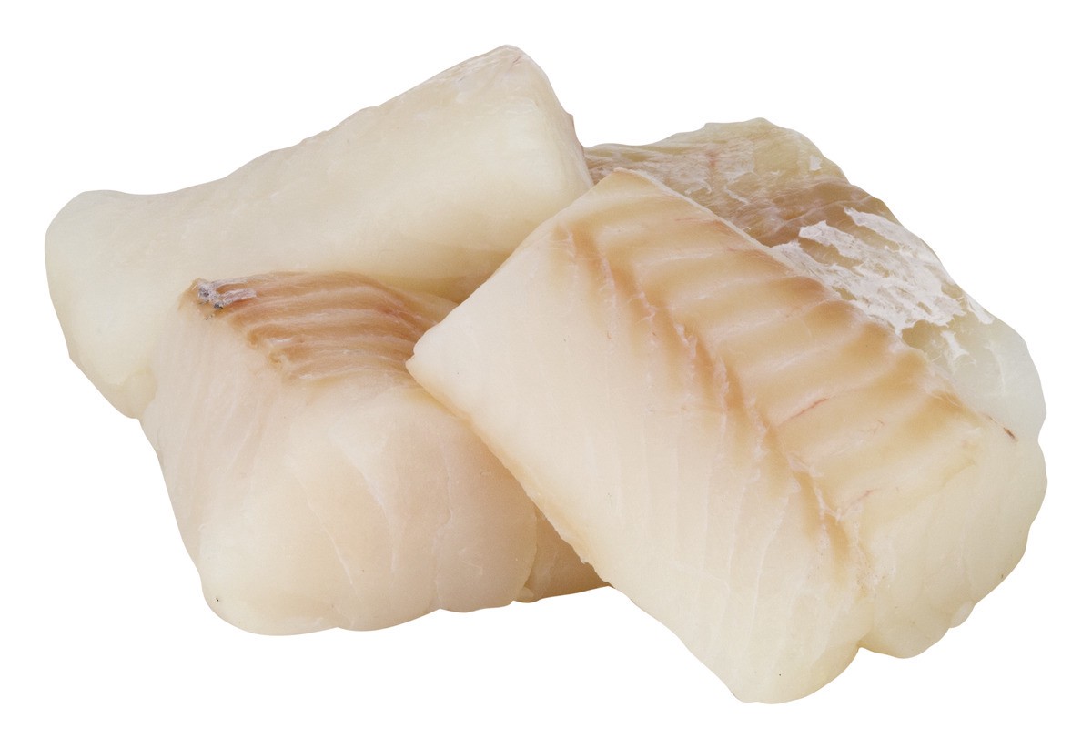 slide 1 of 1, Great American Skinless Cod Fillet Portion, 12 oz