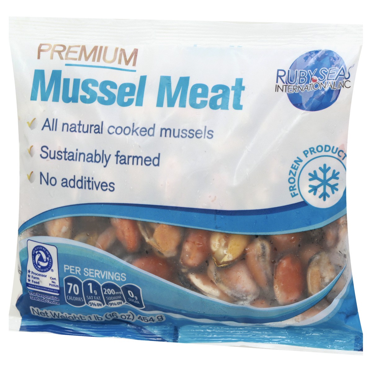 slide 9 of 13, Ruby Seas Premium Mussel Meat 1 lb, 1 lb