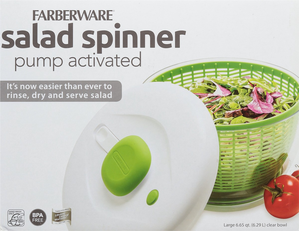 slide 2 of 9, Farberware New Pro Salad Spinner, 1 ct