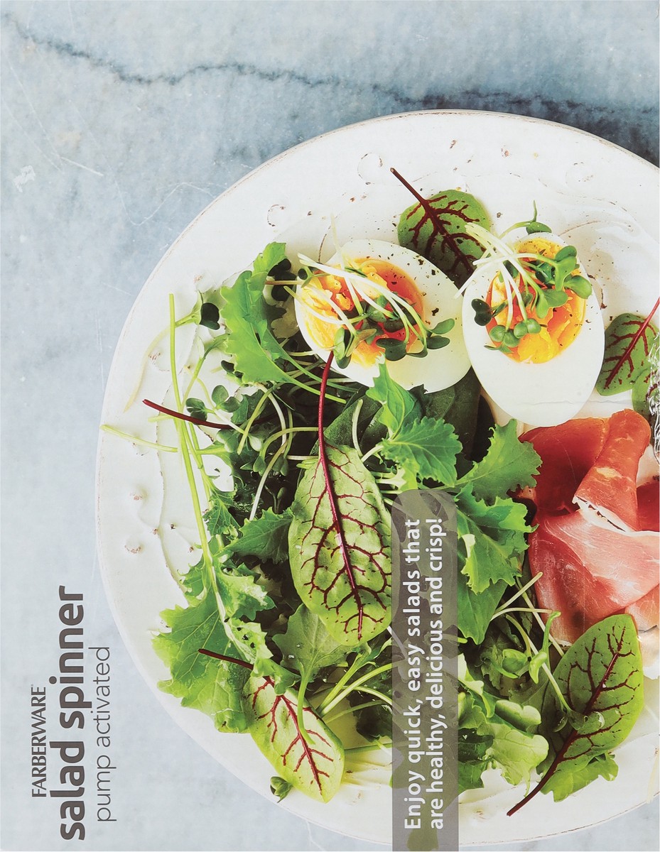 slide 4 of 9, Farberware New Pro Salad Spinner, 1 ct