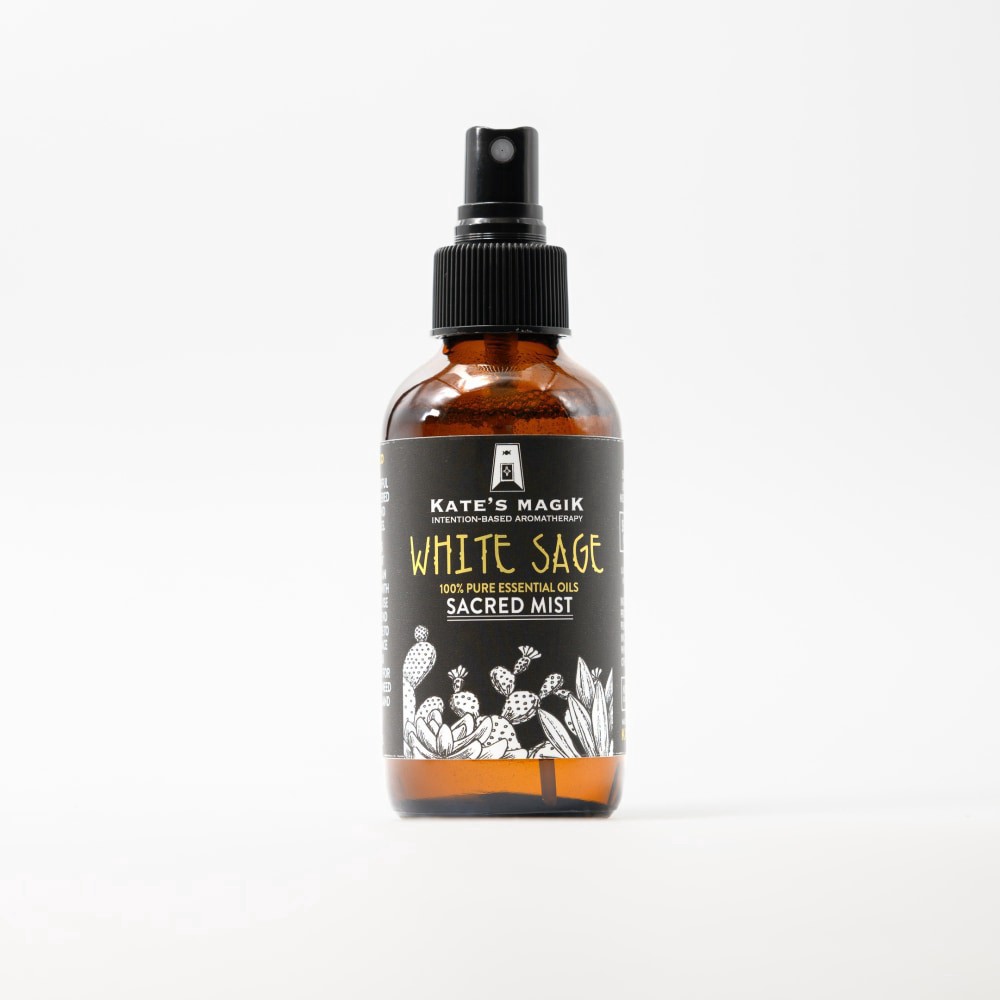 slide 1 of 1, Kate's Magik White Sage Mist, 4 fl oz