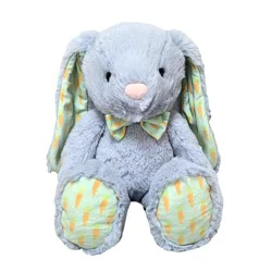 Destination Holiday Easter Bunny Plush - Gray