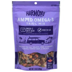 Harmony Amped Omega-3 Trail Mix 10 oz