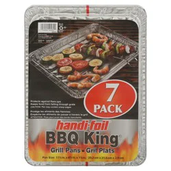 Handi-Foil BBQ King Grill Pans 7 ea