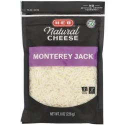H-E-B Monterey Jack Fancy Shredded Cheese