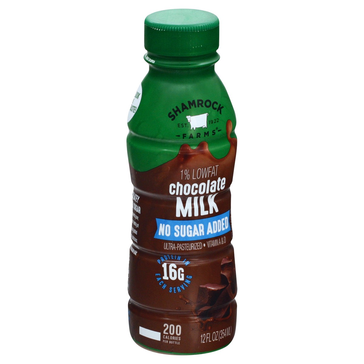 slide 8 of 9, Shamrock Farms 1% Chocolate Milk - 12 fl oz, 12 fl oz