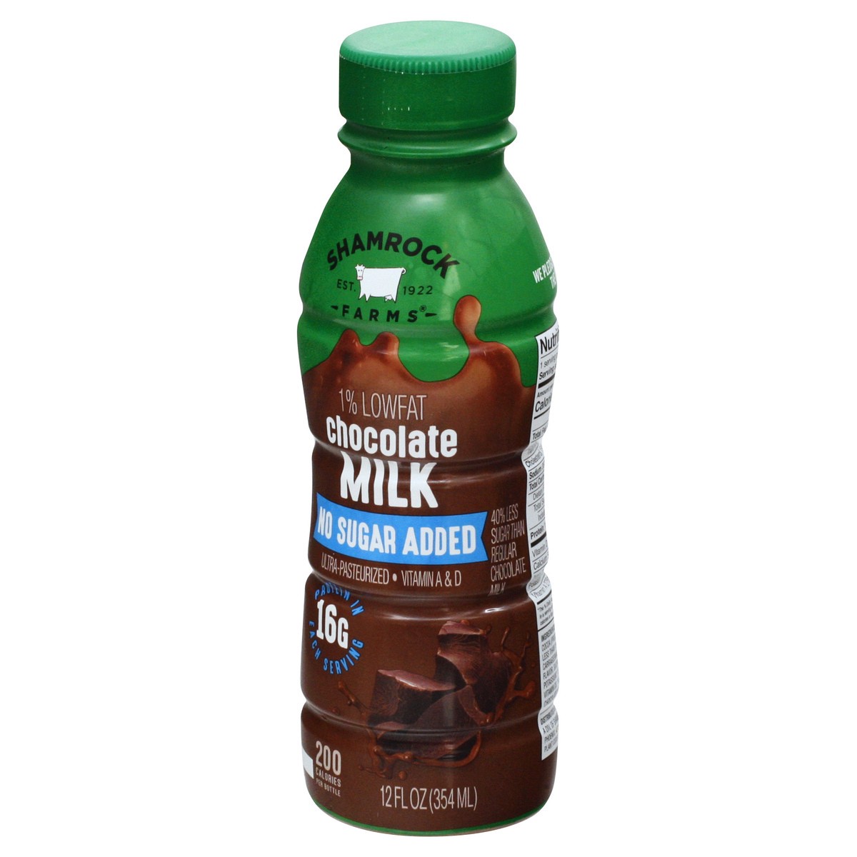 slide 2 of 9, Shamrock Farms 1% Chocolate Milk - 12 fl oz, 12 fl oz