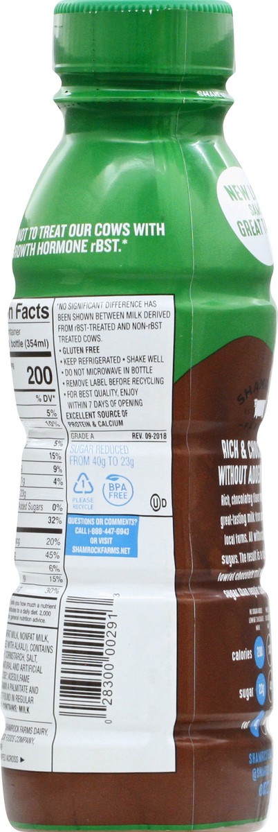 slide 9 of 9, Shamrock Farms 1% Chocolate Milk - 12 fl oz, 12 fl oz