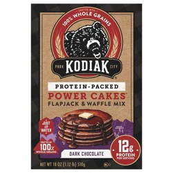 Kodiak Cakes Flapjack & Waffle Mix, Dark Chocolate, 18 oz