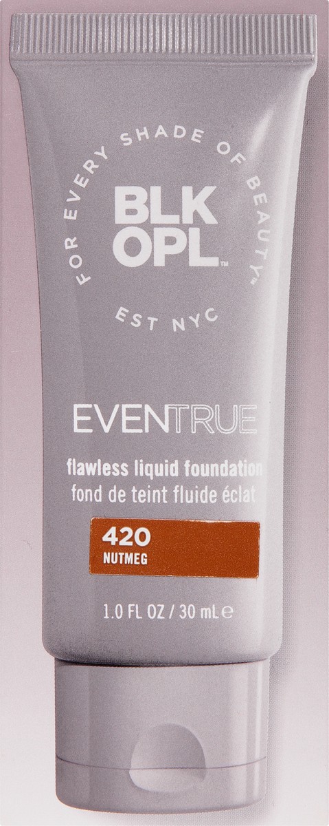 slide 2 of 12, BLK/OPL EvenTrue Nutmeg 420 Flawless Liquid Foundation 1 oz, 1 ct