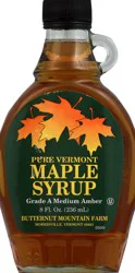 Butternut Mountain Farm Maple Syrup 8 oz