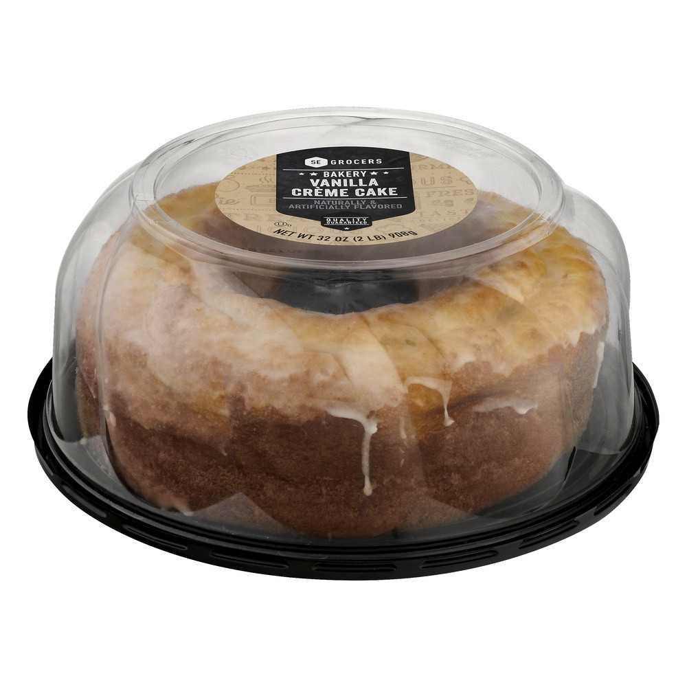 slide 1 of 1, Winn-Dixie Vanilla Creme Cake, 32 oz