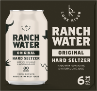 slide 7 of 13, Lone River Ranch Water Original Hard Seltzer, 4% ABV, 6 ct; 12 fl oz