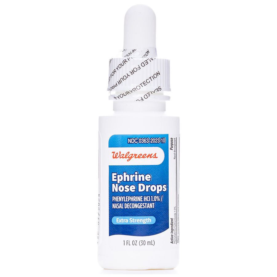 slide 4 of 5, Walgreens Ephrine Nose Drops, 1 fl oz