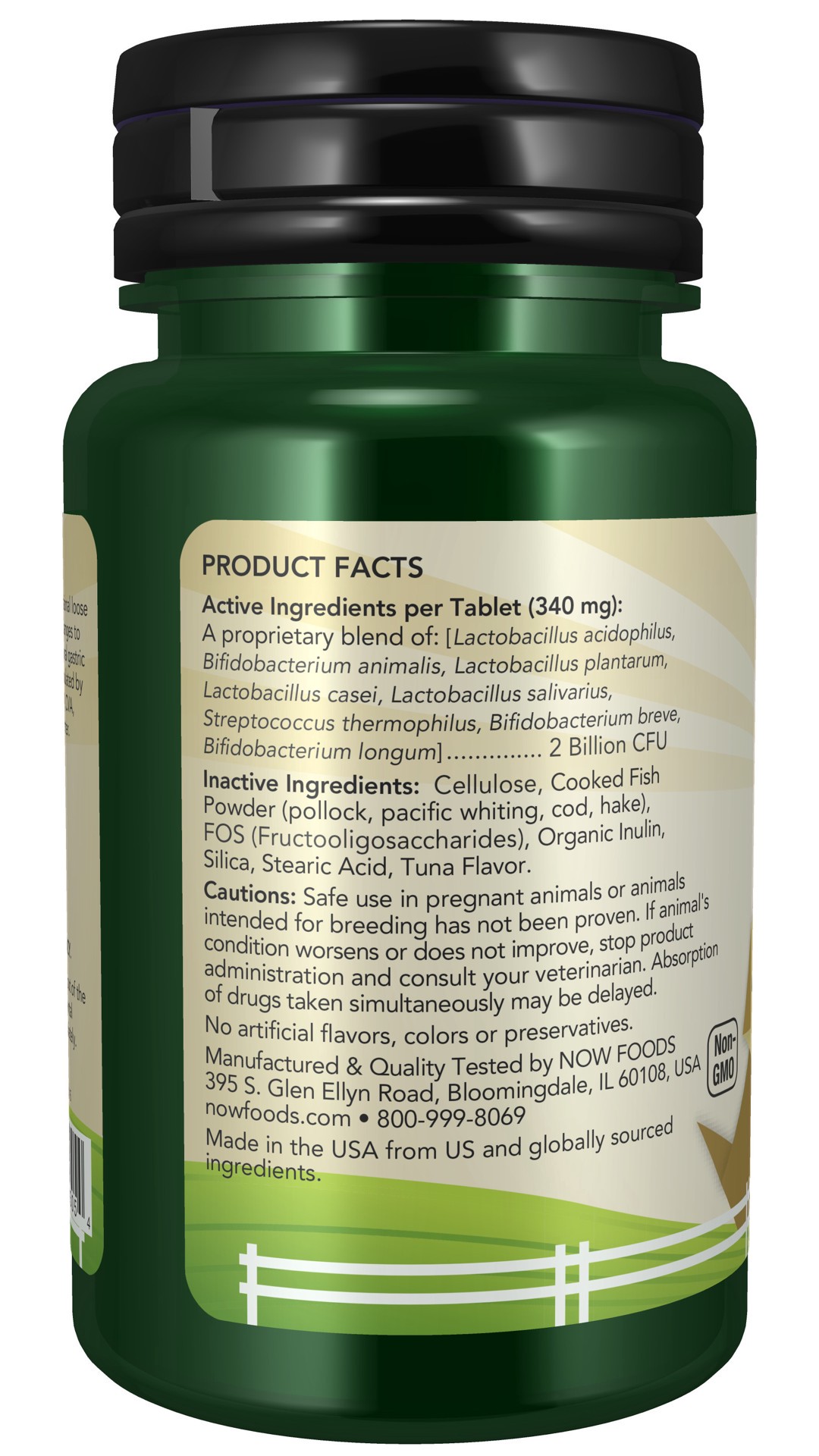 slide 5 of 5, NOW G.I. Support - 90 Chewable Tablets for Dogs & Cats, 90 ct