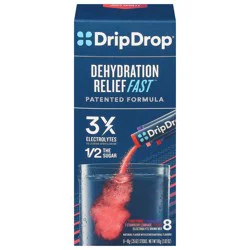 DripDrop Assorted Electrolyte Drink Mix 8 - 10 g Sticks