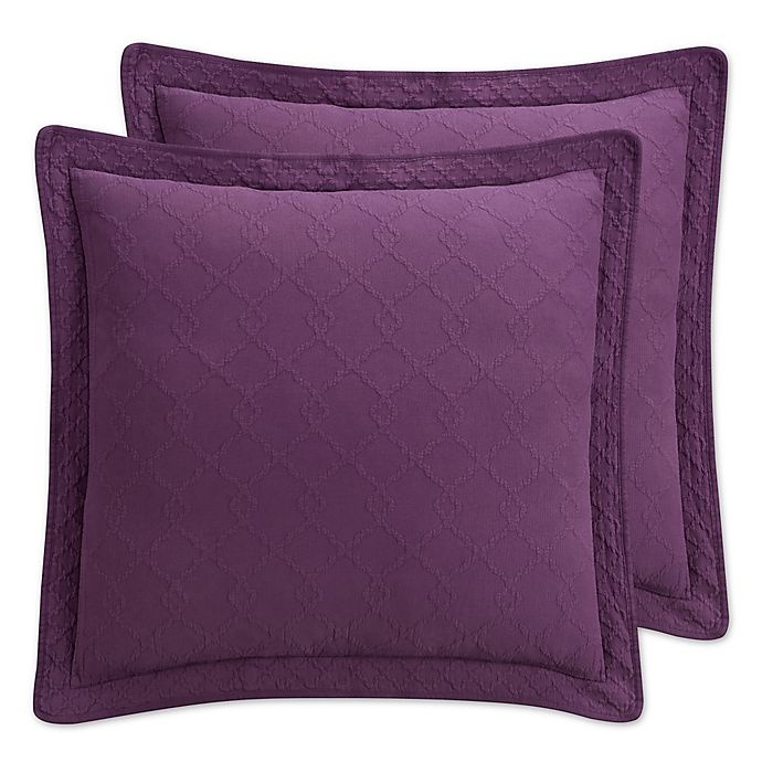 slide 1 of 1, Williamsburg Richmond European Pillow Sham - Purple, 1 ct