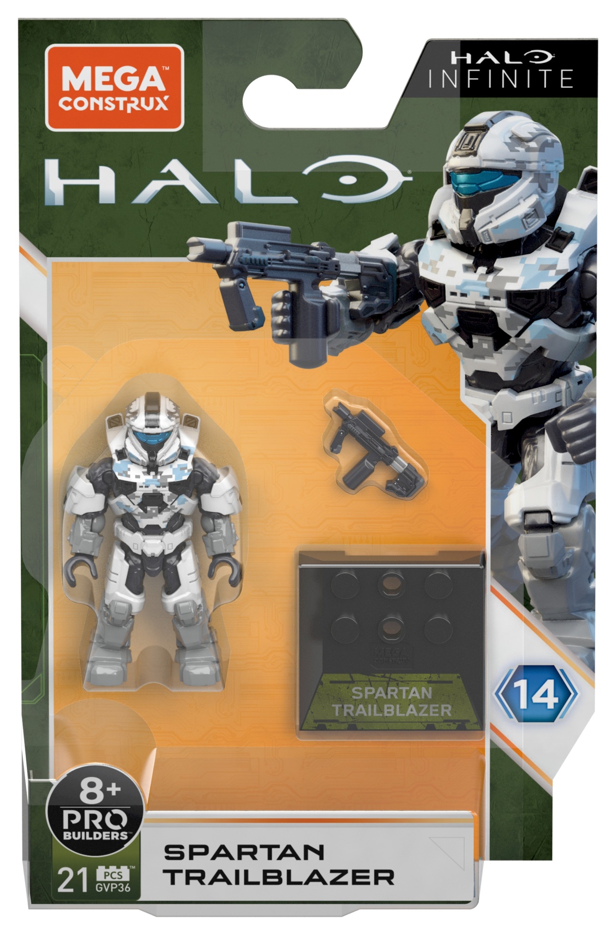 slide 1 of 5, Mattel Mega Construx Halo Infinite Heroes, Assorted, 1 ct