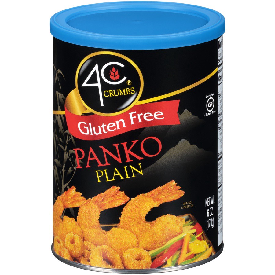 slide 3 of 8, 4C Foods Crumbs, Gluten Free, Panko Plain, 8 oz