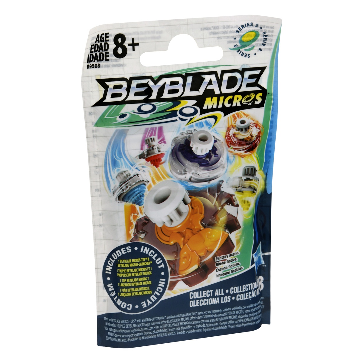 slide 2 of 8, Hasbro Beyblade Series 2 Micros Top Blind Bag, 1 ct