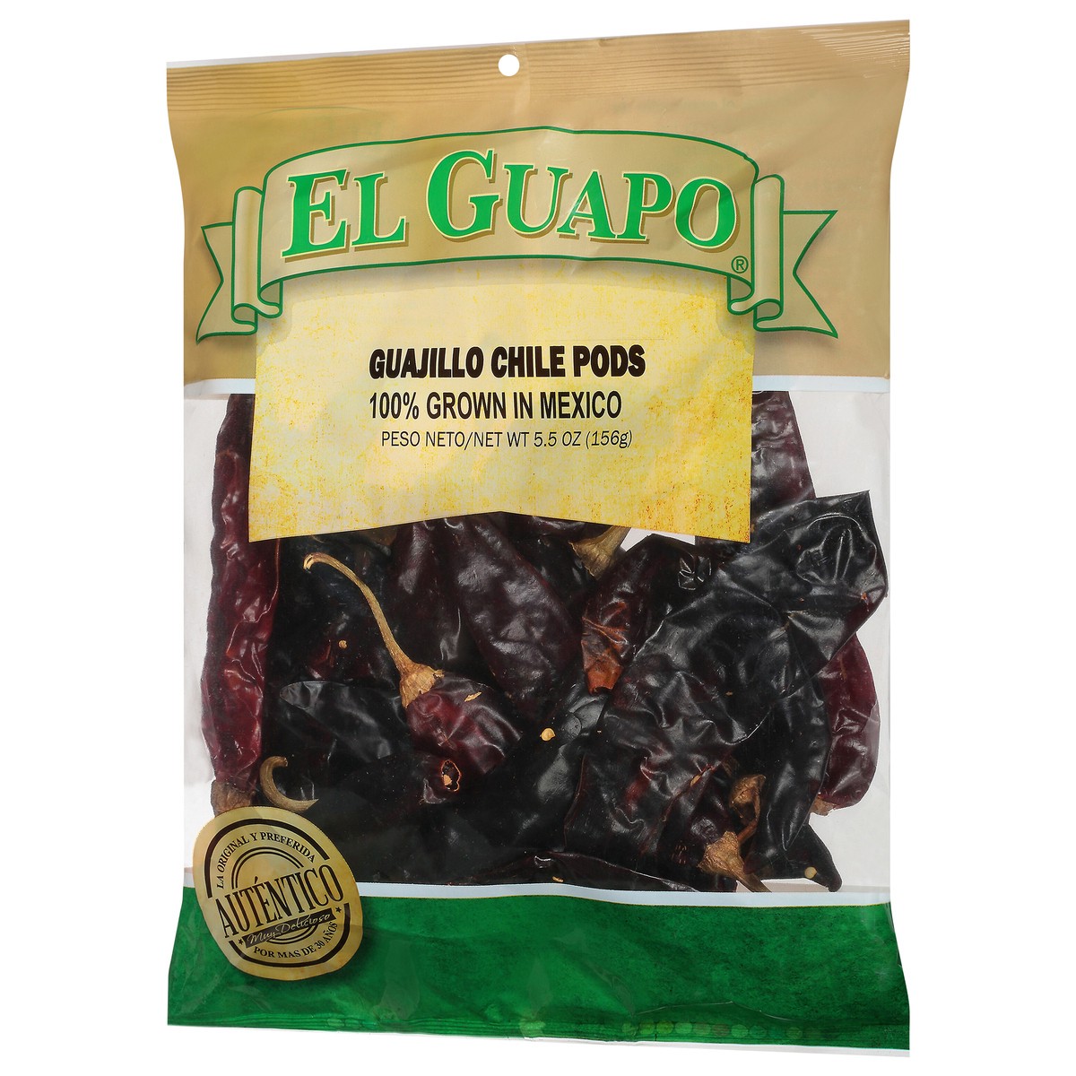 slide 9 of 9, El Guapo Premium Guajillo Chile Pods, 5.5 oz