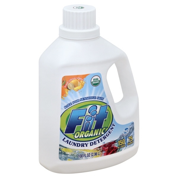 slide 1 of 1, Fit Fresh Citrus Laundry Detergent, 100 fl oz