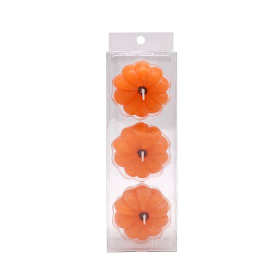 slide 1 of 3, 1.25" Pumpkin Votive Candles, 3ct. By Ashland, 3 ct