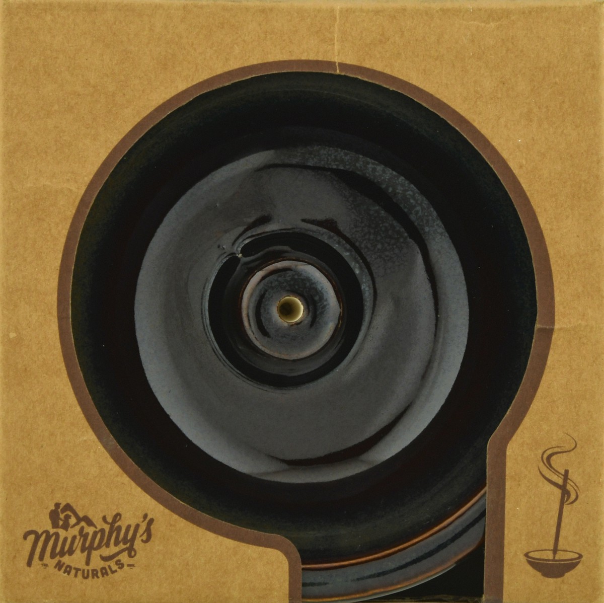 slide 9 of 9, Murphy's Naturals Murphy's Ceramic Incense Stick Holder, 1 ct