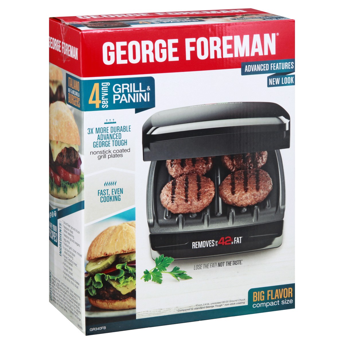slide 2 of 8, George Foreman Grill, 1 ct