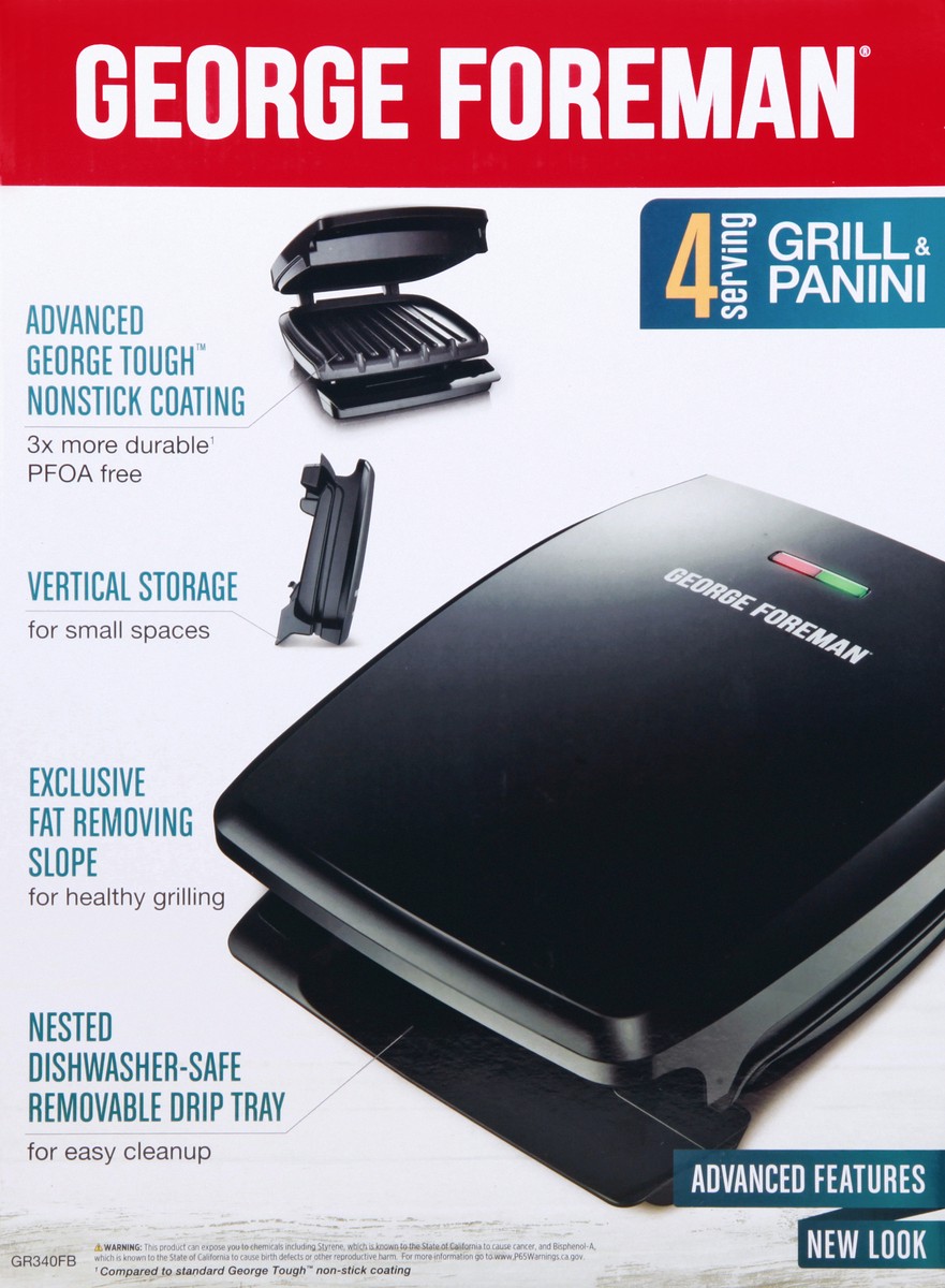 slide 8 of 8, George Foreman Grill, 1 ct