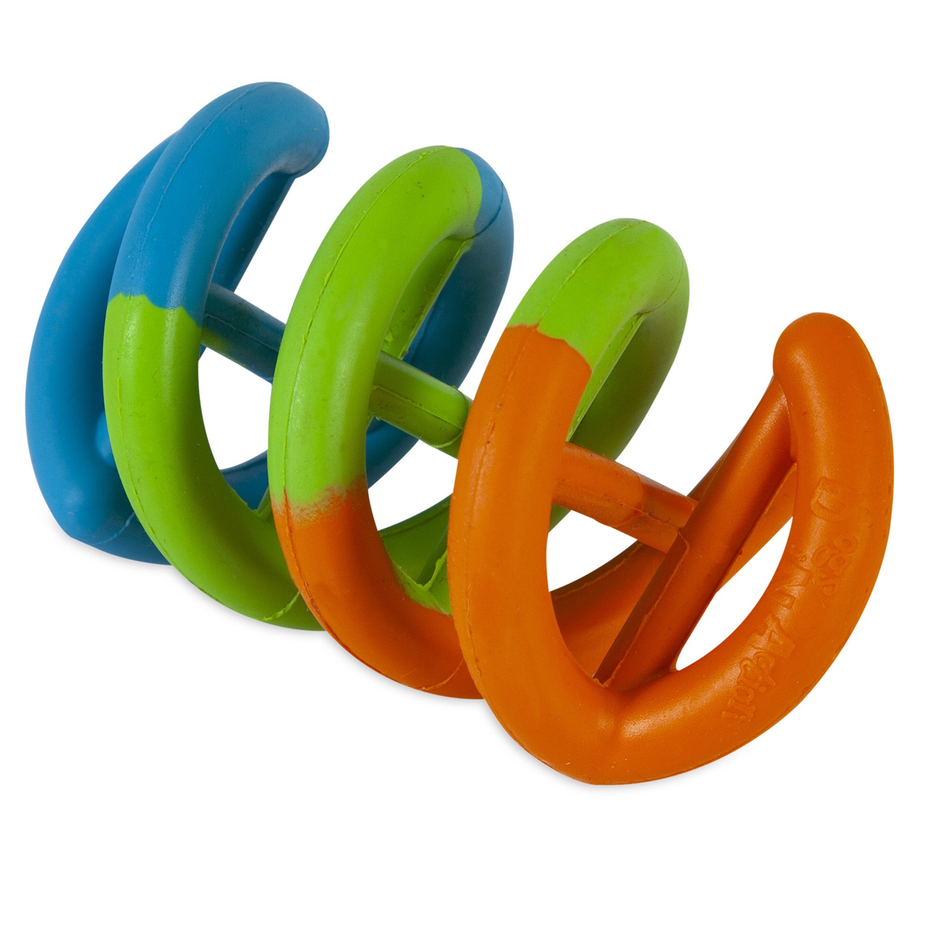 slide 4 of 10, JW Pet Dogs In Action Rubber Dog Toy, 1 ct
