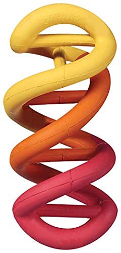 slide 5 of 10, JW Pet Dogs In Action Rubber Dog Toy, 1 ct