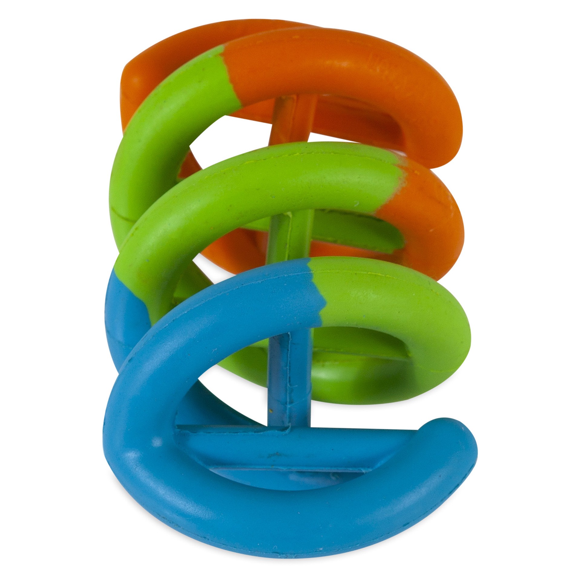 slide 9 of 10, JW Pet Dogs In Action Rubber Dog Toy, 1 ct