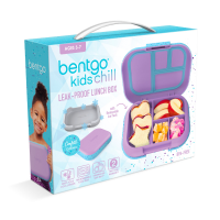 slide 14 of 29, Bentgo Kids Chill Lunch Box - Confetti Designed Leak-Proof Bento Box & Removable Ice Pack - Confetti Edition - Vivid Orchid, 1 ct