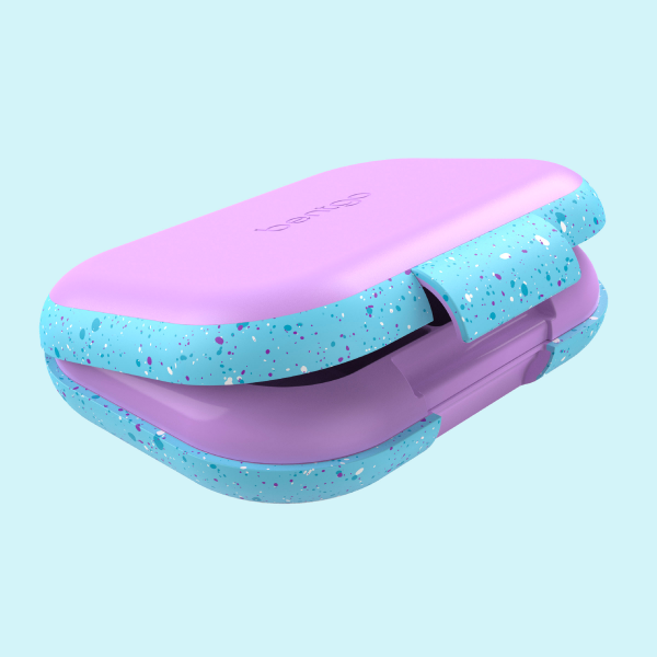 slide 28 of 29, Bentgo Kids Chill Lunch Box - Confetti Designed Leak-Proof Bento Box & Removable Ice Pack - Confetti Edition - Vivid Orchid, 1 ct