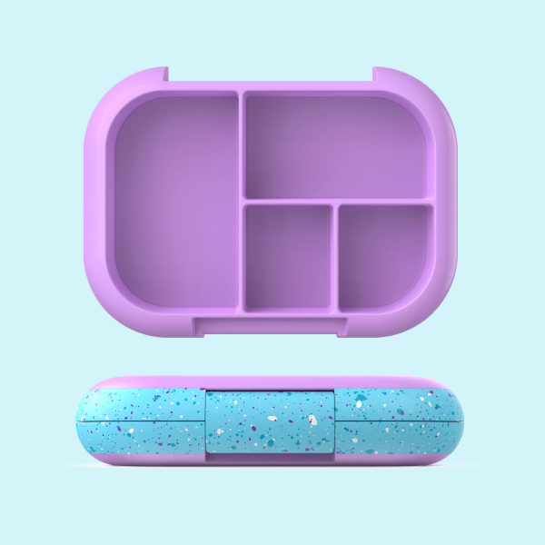 slide 21 of 29, Bentgo Kids Chill Lunch Box - Confetti Designed Leak-Proof Bento Box & Removable Ice Pack - Confetti Edition - Vivid Orchid, 1 ct