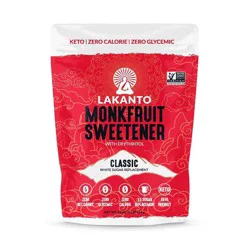 Lakanto Classic Monkfruit Sweetener with Erythritol 16 oz
